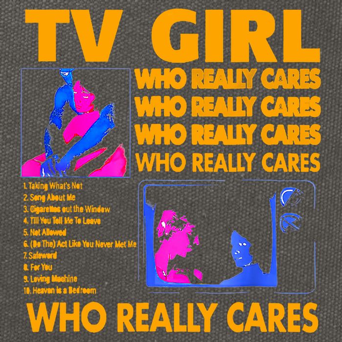 Tv Girl Album Frenchs Exit Design Cotton Canvas Backpack