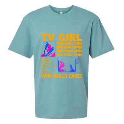 Tv Girl Album Frenchs Exit Design Sueded Cloud Jersey T-Shirt