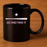 Texas Go And Take It 11oz C Handle Ceramic Mug