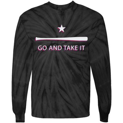 Texas Go And Take It Tie-Dye Long Sleeve Shirt
