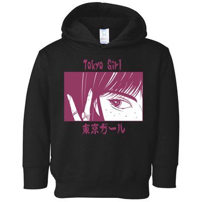 Tokyo Girl Anime Toddler Hoodie
