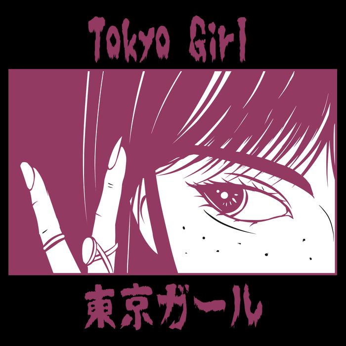 Tokyo Girl Anime Zip Tote Bag