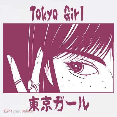 Tokyo Girl Anime T-Shirt
