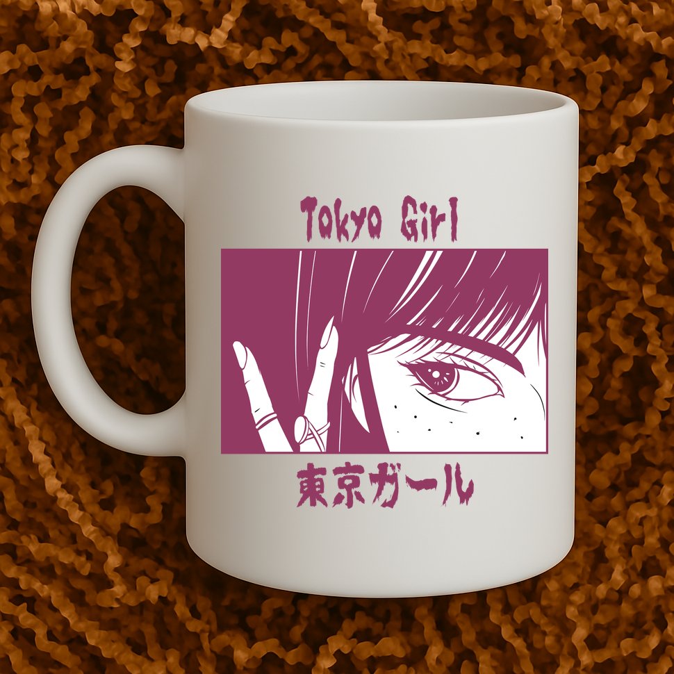 Tokyo Girl Anime Mug