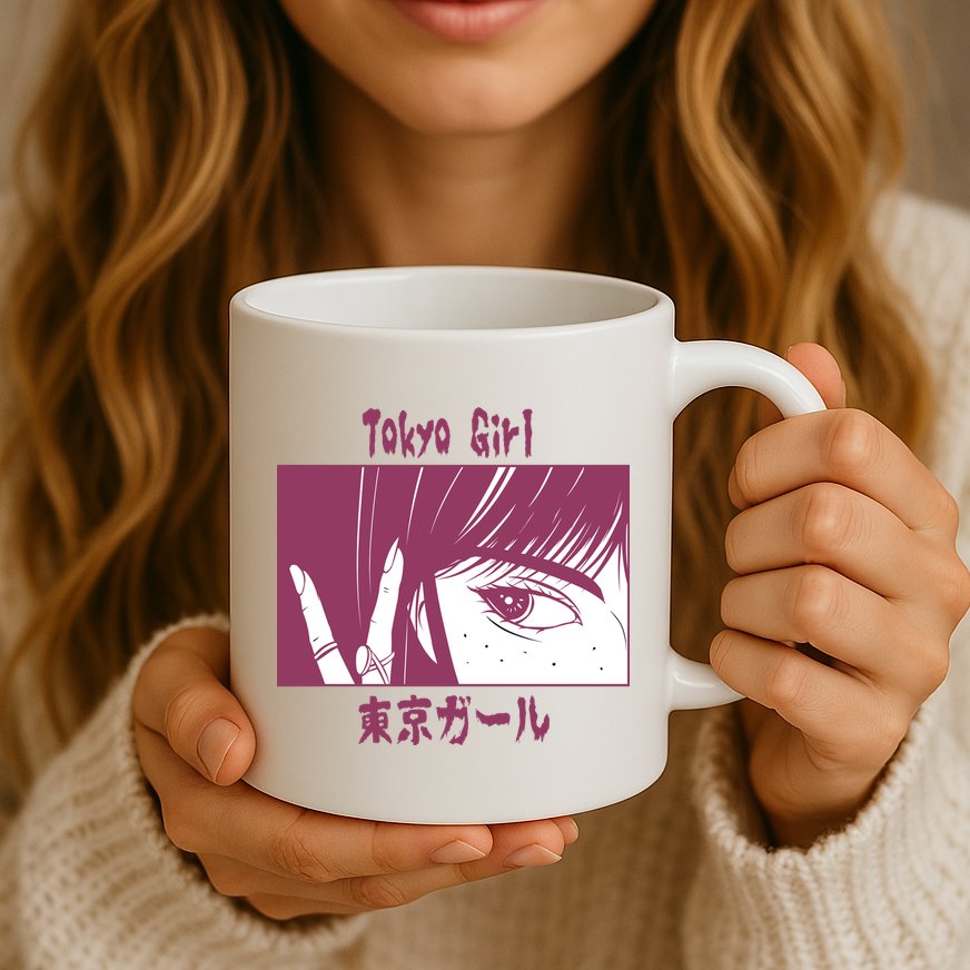 Tokyo Girl Anime Mug