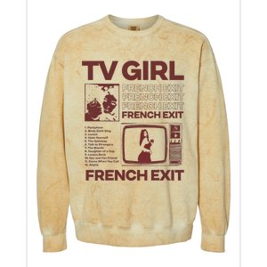 Tv Girl Album Frenchs Exit Colorblast Crewneck Sweatshirt