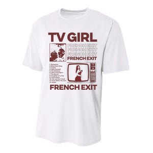 Tv Girl Album Frenchs Exit Performance Sprint T-Shirt