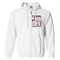 Tv Girl Album Frenchs Exit Full Zip Hoodie