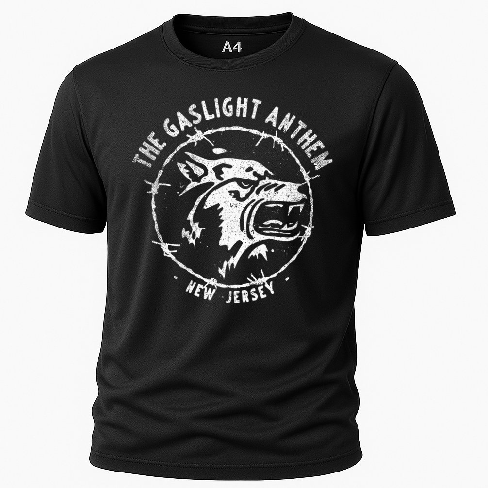 The Gaslight Anthem Wolf Cooling Performance Crew T-Shirt