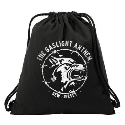 The Gaslight Anthem Wolf Drawstring Bag