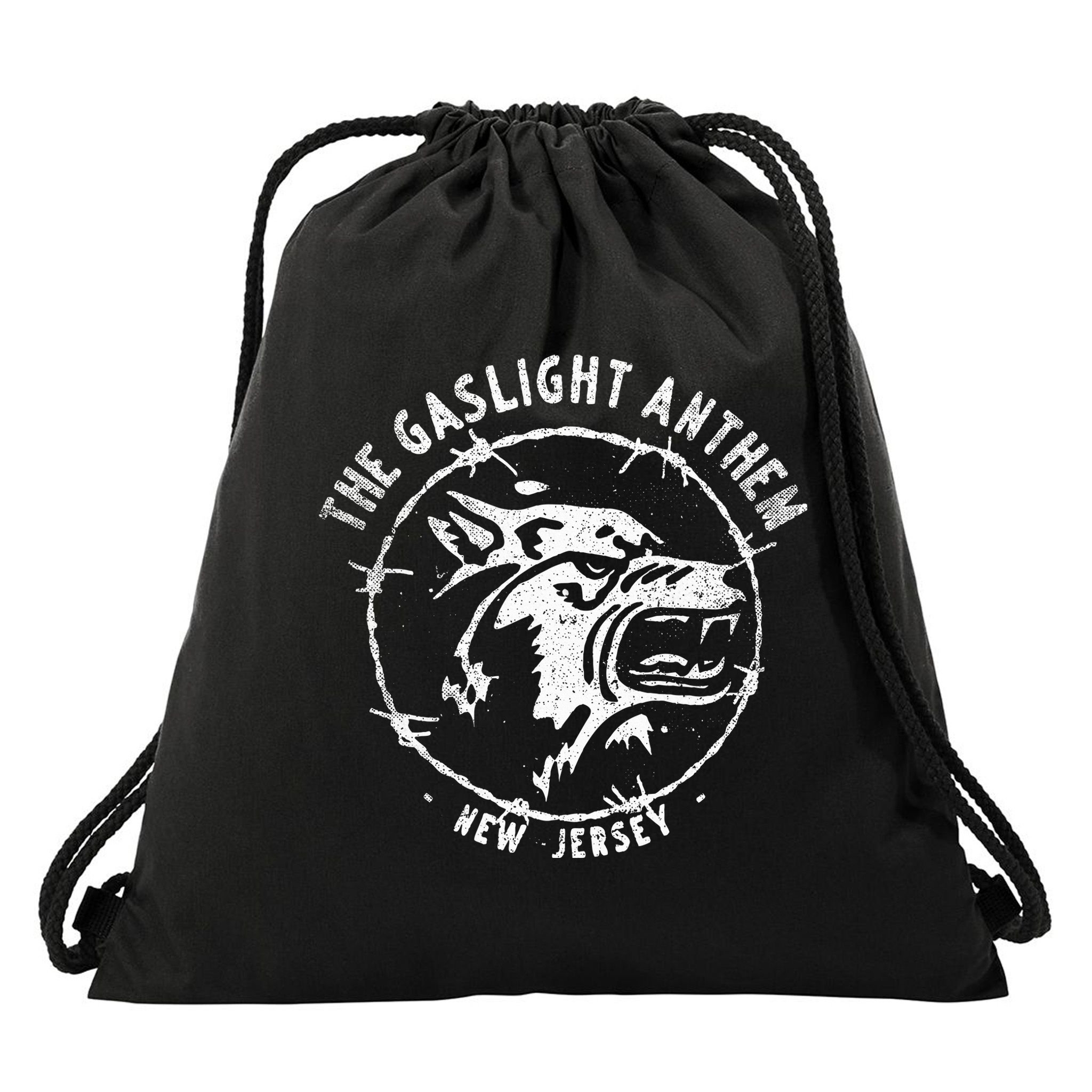 The Gaslight Anthem Wolf Drawstring Bag