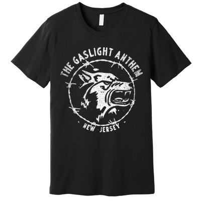 The Gaslight Anthem Wolf Premium T-Shirt
