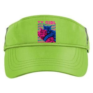 Tv Girl Album Frenchs Exit Who Really Cares Cat Tv Girl Adult Drive Performance Visor