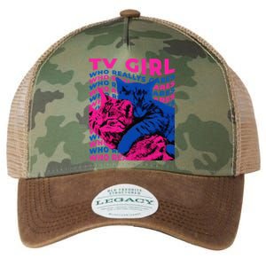 Tv Girl Album Frenchs Exit Who Really Cares Cat Tv Girl Legacy Tie Dye Trucker Hat