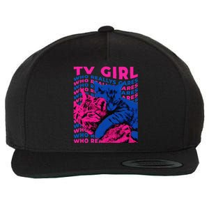 Tv Girl Album Frenchs Exit Who Really Cares Cat Tv Girl Wool Snapback Cap