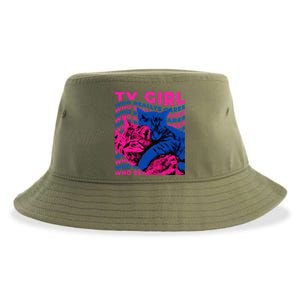 Tv Girl Album Frenchs Exit Who Really Cares Cat Tv Girl Sustainable Bucket Hat