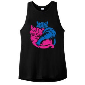 Tv Girl Album Frenchs Exit Cat Funny Ladies PosiCharge Tri-Blend Wicking Tank