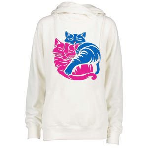 Tv Girl Album Frenchs Exit Cat Funny Womens Funnel Neck Pullover Hood