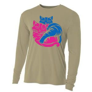 Tv Girl Album Frenchs Exit Cat Funny Cooling Performance Long Sleeve Crew