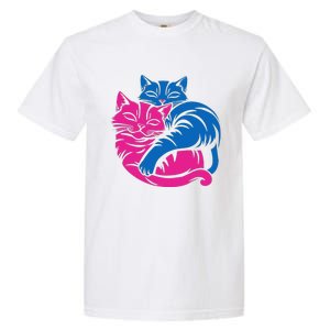 Tv Girl Album Frenchs Exit Cat Funny Garment-Dyed Heavyweight T-Shirt