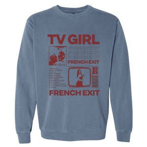 Tv Girl Album Frenchs Exit Garment-Dyed Sweatshirt