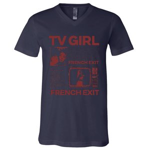 Tv Girl Album Frenchs Exit V-Neck T-Shirt