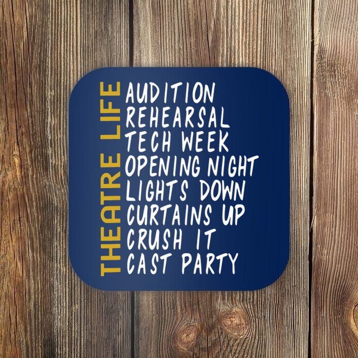 Theatre Gift Acting Thespian Play Director Coaster