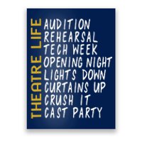 Theatre Gift Acting Thespian Play Director Poster