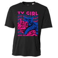 Tv Girl Album Frenchs Exit Who Really Cares Cat Tv Girl Gift Cooling Performance Crew T-Shirt