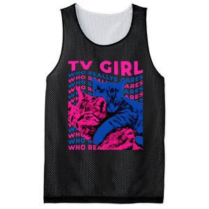 Tv Girl Album Frenchs Exit Who Really Cares Cat Tv Girl Gift Mesh Reversible Basketball Jersey Tank