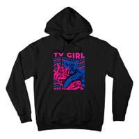 Tv Girl Album Frenchs Exit Who Really Cares Cat Tv Girl Gift Tall Hoodie