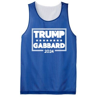 Tulsi Gabbard And Donald Trump Election 2024 Gift Mesh Reversible Basketball Jersey Tank