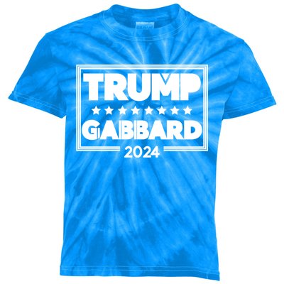 Tulsi Gabbard And Donald Trump Election 2024 Gift Kids Tie-Dye T-Shirt