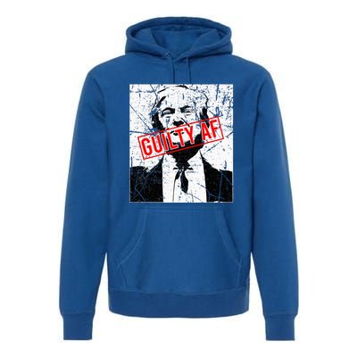 Trump Guilty Af Trump Guilty On 34 Counts Premium Hoodie