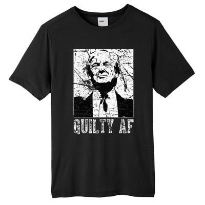 Trump Guilty Af Trump Guilty On 34 Counts Tall Fusion ChromaSoft Performance T-Shirt