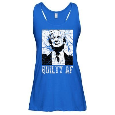 Trump Guilty Af Trump Guilty On 34 Counts Ladies Essential Flowy Tank