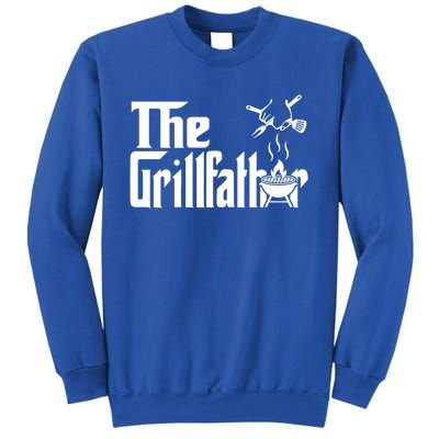 The Grillfather Bbq Grill Pitmaster Smoker Funny Barbecue Gift Sweatshirt