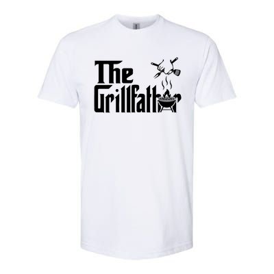 The Grillfather Bbq Grill Pitmaster Smoker Funny Barbecue Gift Softstyle CVC T-Shirt