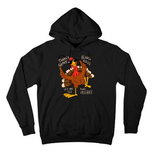 Turkey Gravy Beans And Rolls Casserole Funny Thanksgiving Hoodie