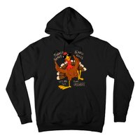 Turkey Gravy Beans And Rolls Casserole Funny Thanksgiving Hoodie