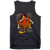 Turkey Gravy Beans And Rolls Casserole Funny Thanksgiving Tank Top