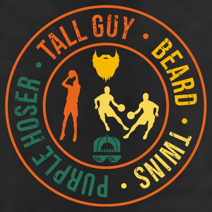 Tall Guy Beard Twins Purple Hoser 11oz C Handle Ceramic Mug