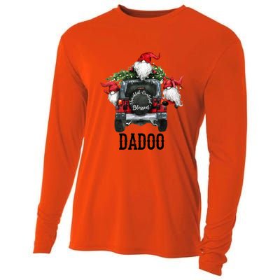 Thankful Grateful Blessed Dadoo Grandpa Gift Cool Gift Cooling Performance Long Sleeve Crew