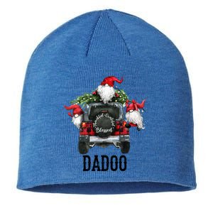 Thankful Grateful Blessed Dadoo Grandpa Gift Cool Gift Sustainable Beanie