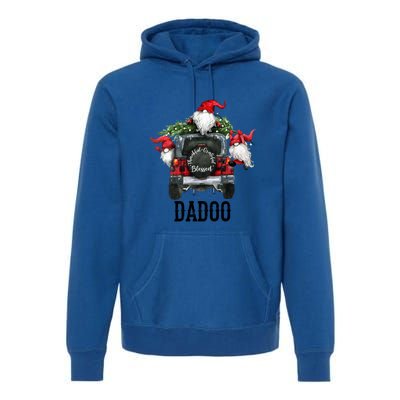 Thankful Grateful Blessed Dadoo Grandpa Gift Cool Gift Premium Hoodie