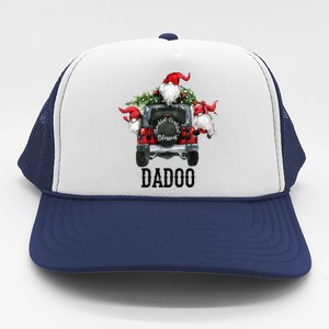 Thankful Grateful Blessed Dadoo Grandpa Gift Cool Gift Trucker Hat