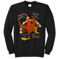 Turkey Gravy Beans And Rolls Casserole Funny Thanksgiving Sweatshirt