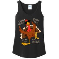 Turkey Gravy Beans And Rolls Casserole Funny Thanksgiving Ladies Essential Tank