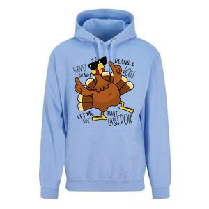 Turkey Gravy Beans And Rolls Let Me See That Casserole Unisex Surf Hoodie