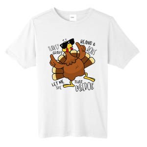 Turkey Gravy Beans And Rolls Let Me See That Casserole Tall Fusion ChromaSoft Performance T-Shirt